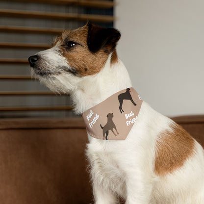 Best Friend Pet Bandana Collar — Cute Dog Accessory