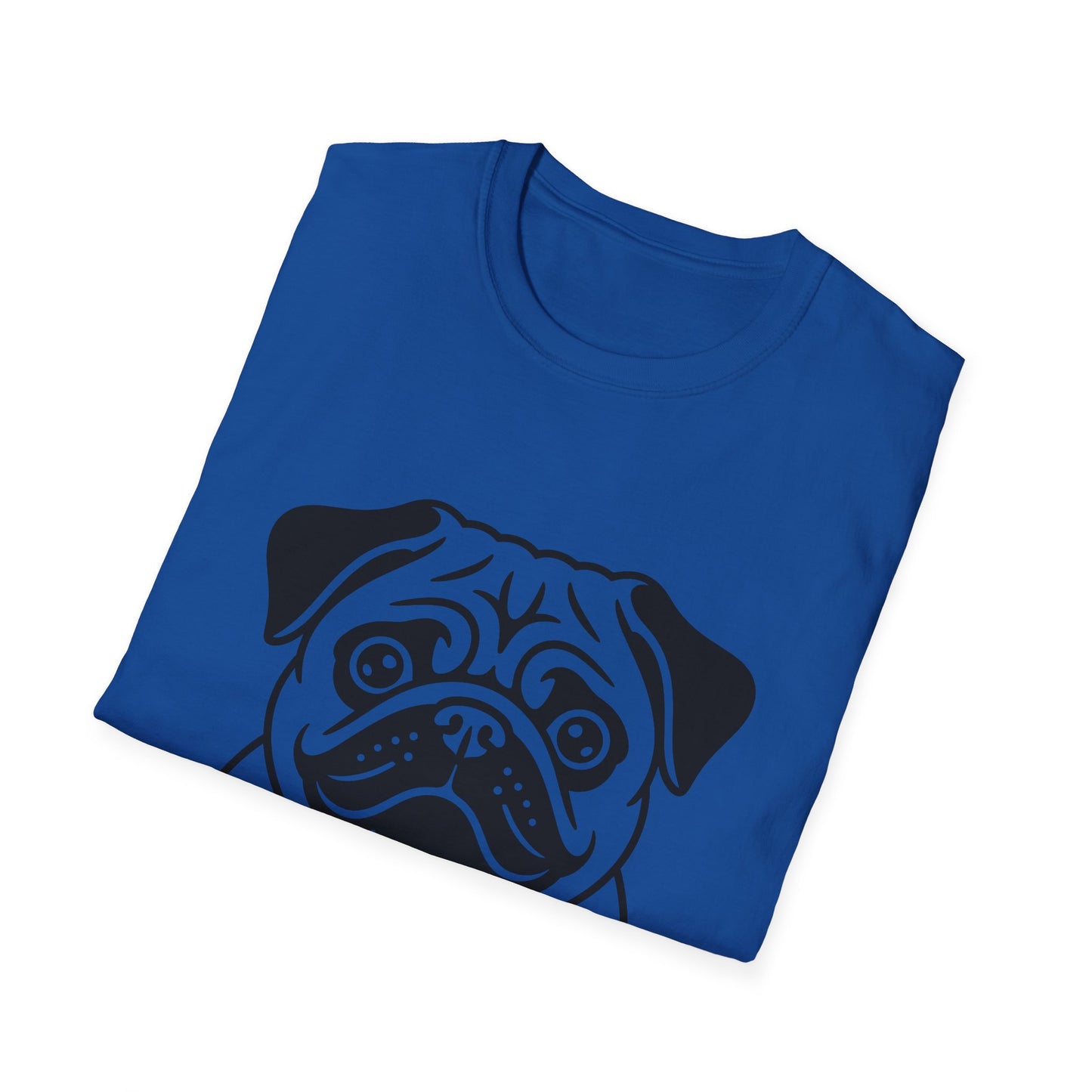 I Love My Pug T-Shirt — Cute Pug Silhouette Tee for Dog Lovers