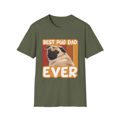Best Pug Dad Ever T-Shirt