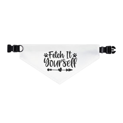 Fitch It Yourself Pet Bandana Collar — DIY Style Dog & Cat Accessory