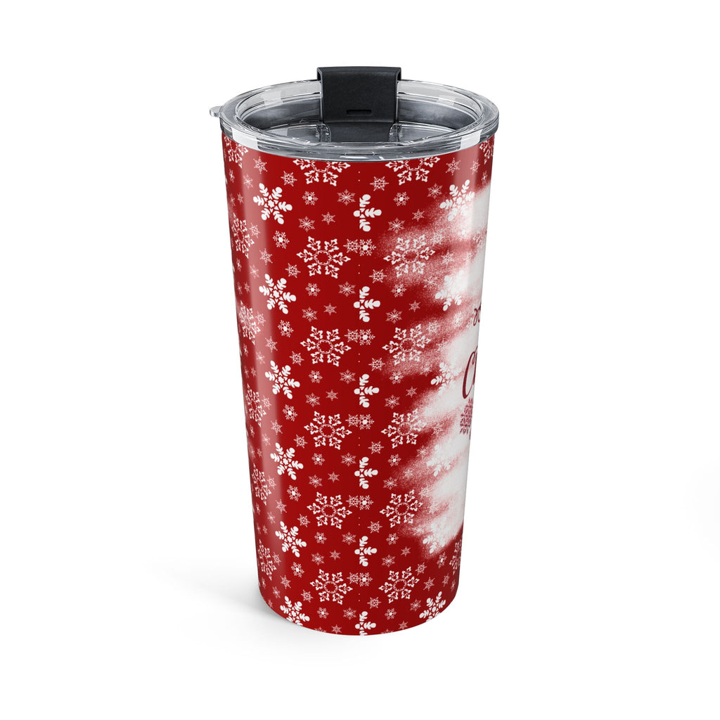 Sippin’ Through the Snow – Pug Christmas Tumbler | Holiday Cheer for Dog Lovers 20OZ