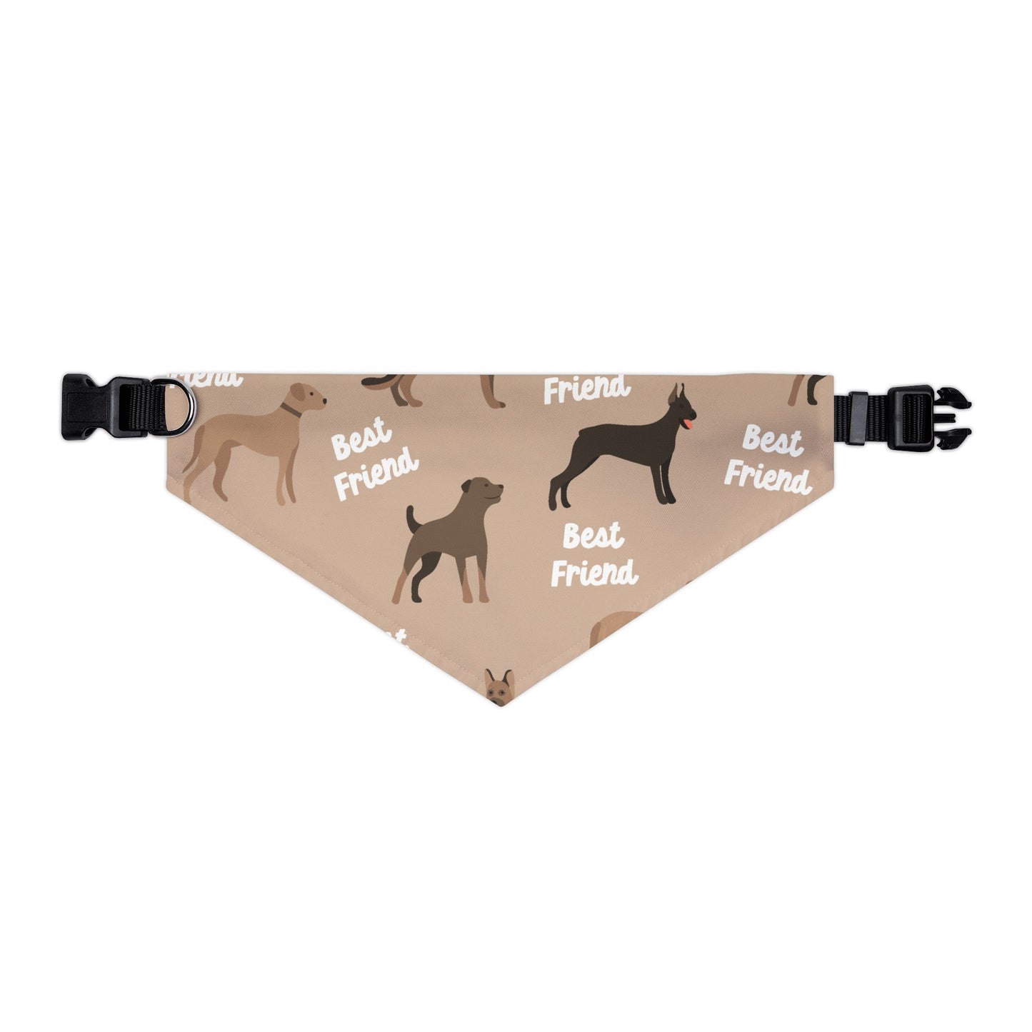 Best Friend Pet Bandana Collar — Cute Dog Accessory