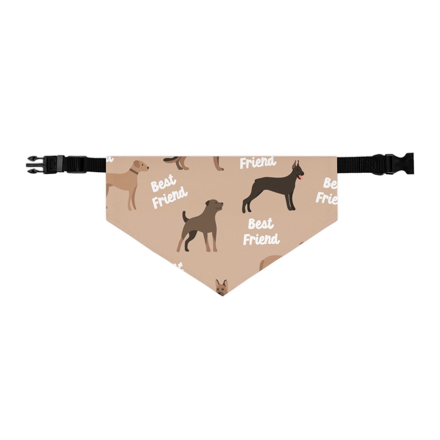 Best Friend Pet Bandana Collar — Cute Dog Accessory