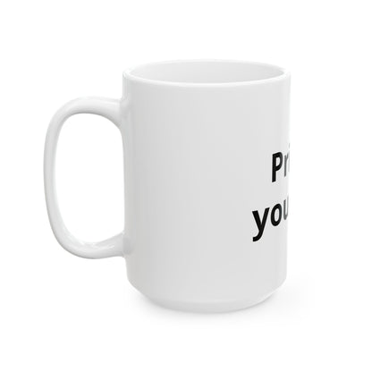 Custom Pug Mug — Personalized With Your Pug's Photo & Name 11oz & 15oz