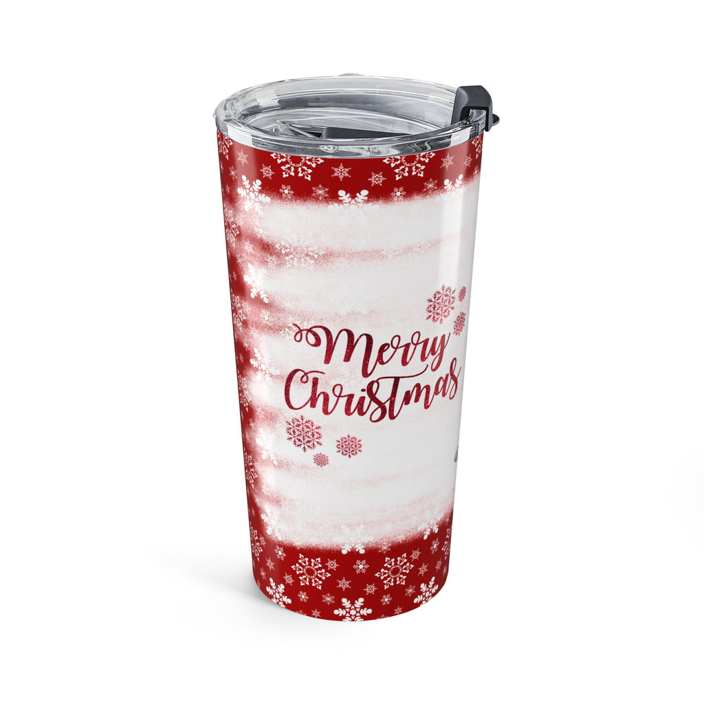 Sippin’ Through the Snow – Pug Christmas Tumbler | Holiday Cheer for Dog Lovers 20OZ
