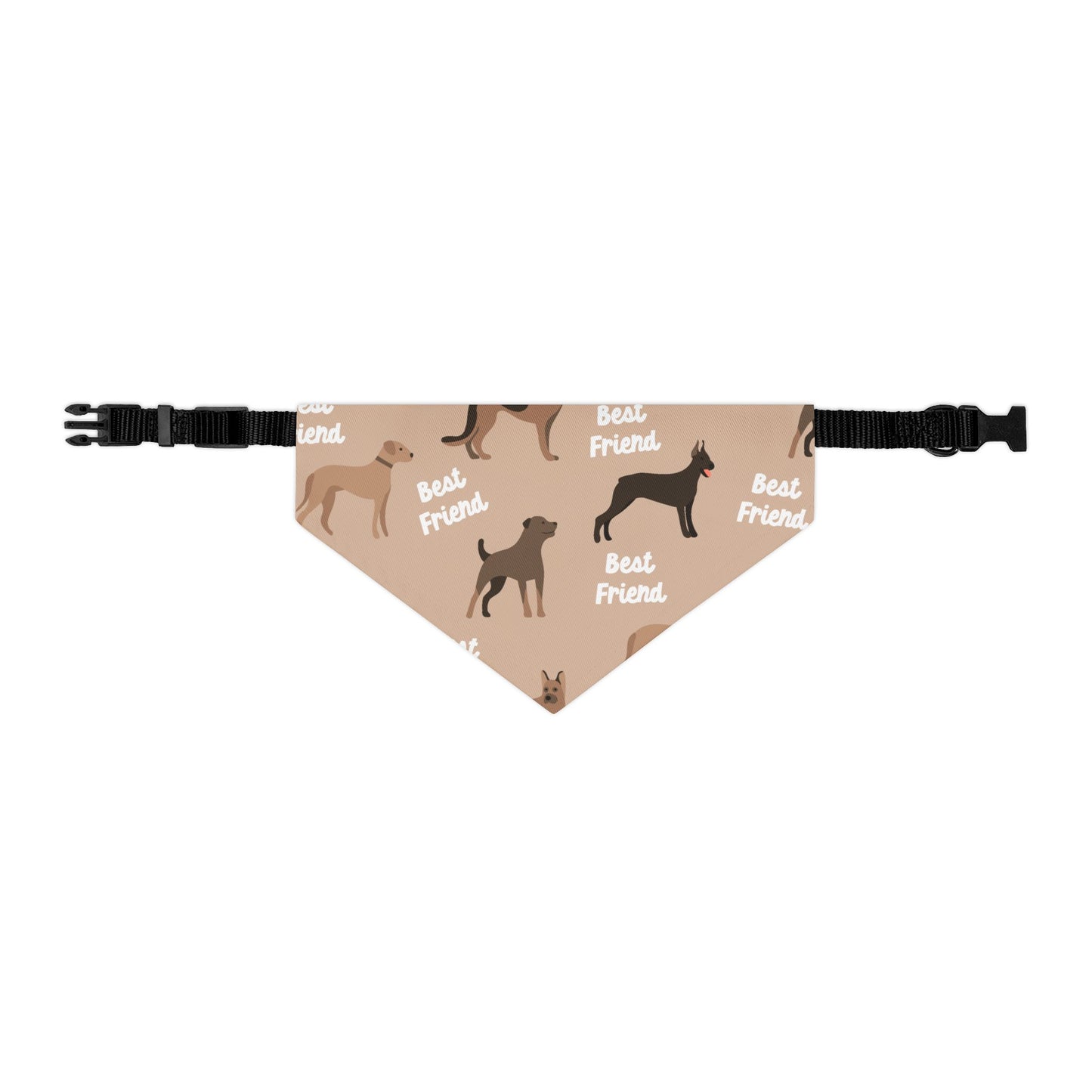Best Friend Pet Bandana Collar — Cute Dog Accessory