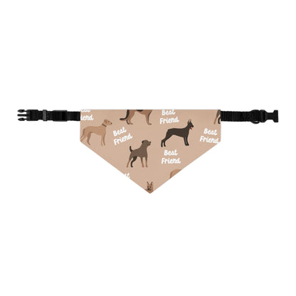 Best Friend Pet Bandana Collar — Cute Dog Accessory