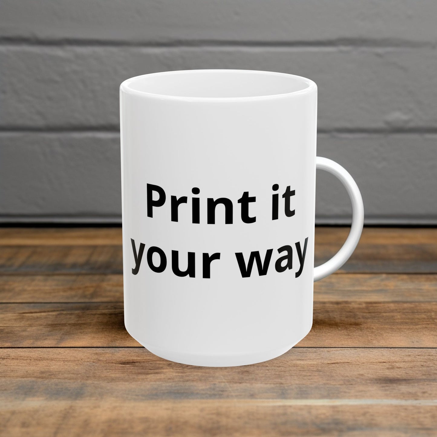 Custom Pug Mug — Personalized With Your Pug's Photo & Name 11oz & 15oz