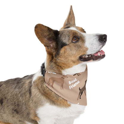 Best Friend Pet Bandana Collar — Cute Dog Accessory