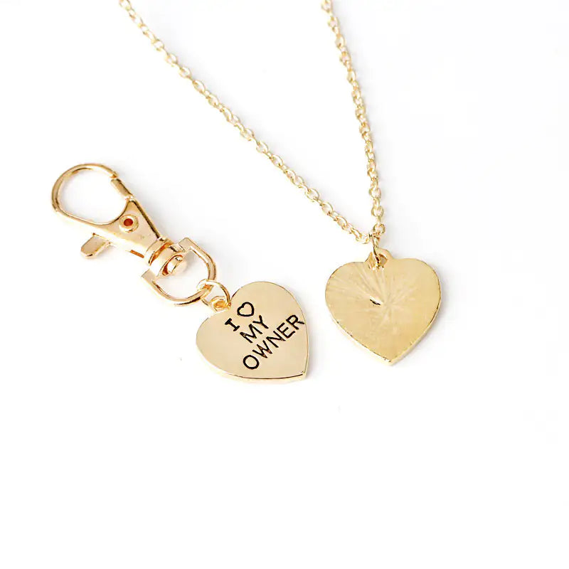 HeartBond Matching Necklace & Dog Tag