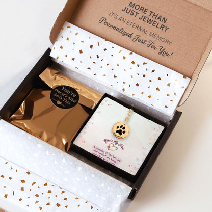 Custom Paw Print Keychain | Actual Pet Paw Engraved + Name & Message