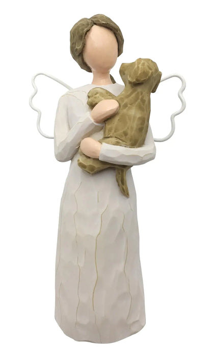 Dog Memorial Angel Figurine – Pet Loss Sympathy Gift